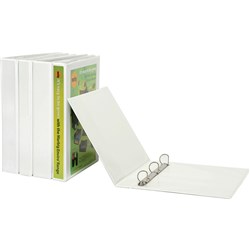 Marbig Insert Binders A4 3D Ring 50mm White 
