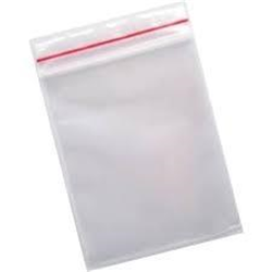 MARBIG RESEALABLE POLYBAG 205x125mm Clear 