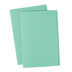 Avery Coloured Manilla Folders F Cap Green 