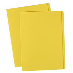 Avery Coloured Manilla Folders Foolscap Yellow 
