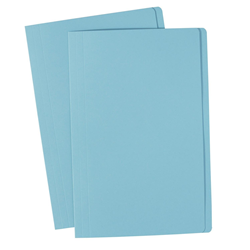 Avery Coloured Manilla Folders F Cap Light Blue 