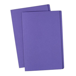 Avery Coloured Manilla Folders F Cap Purple 
