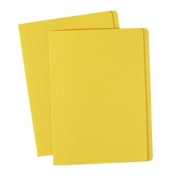 Avery Coloured Manilla Folders A4 Yellow 