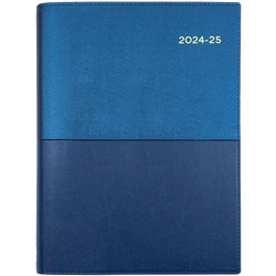 Collins Vanessa Financial Year Diary A4 Day To Page Blue