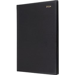 Collins Belmont Desk Diary A4 2 Days To Page Black