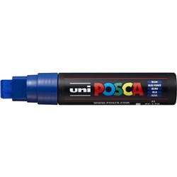 Uni Posca Paint Marker PC-17K  Extra Broad 15mm Tip  Blue