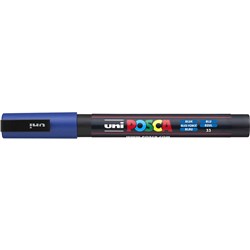 Uni Posca PC-3M Paint Marker  Fine Bullet 1.3mm Blue