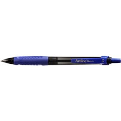 Artline 8410 Ballpoint Pen Retractable Grip Medium 1mm Blue