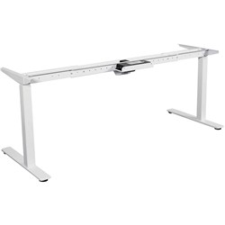 Summit Electric Sit-Stand Desk Straight Frame Only 1500 - 1800W x 700 - 1170mmH White